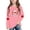Pink, variant on ITSAME Long Sleeve T-Shirts for Girls, Cotton Crewneck Fashion Print Kids Casual Comfortable Pullover Tee Black Size 5T