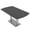Asian Night w/Silver Base no Electric, variant on 6X3 Arc Rectangle Conference Table Square Metal Base Data Electric