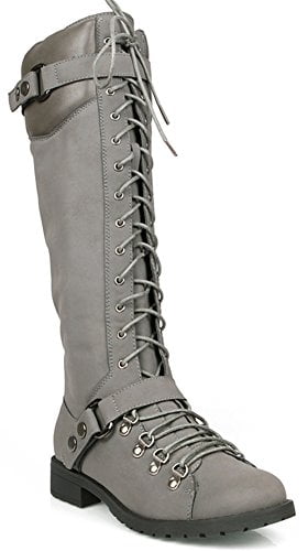 vegan harness boots