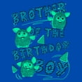 thumbnail image 2 of Boy's Furby Brother of the Birthday Boy Graphic T-Shirt, 2 of 5