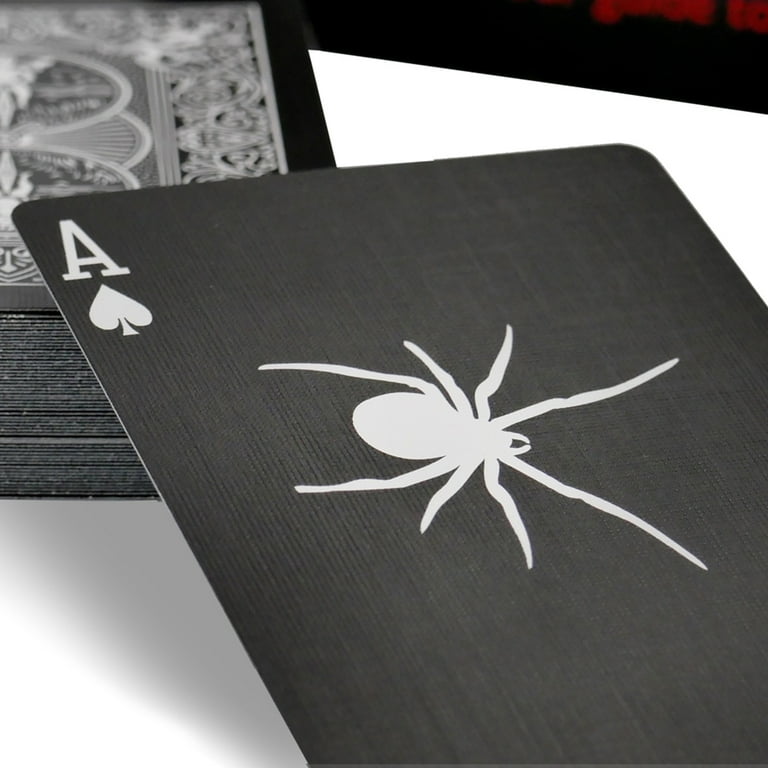 Magic Makers Bicycle Black Spider Deck Playing Card Deck
