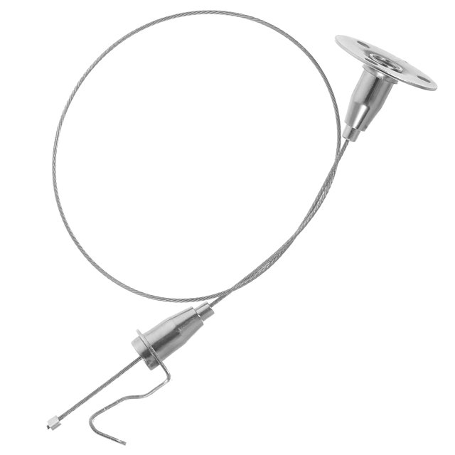unbranded Cable De Acero Inoxidable Para Colgar Cuadros Con Ajustables Y Resistente Plateado