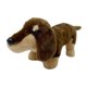thumbnail image 2 of Cojín de muñeco Dachshund, reposacabezas creativo, figuras de animales de peluche de imitación, escultura de estatuilla de perro para niños, juguete Marron oscuro, 2 of 10