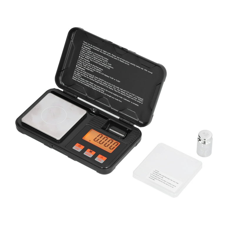 Mgaxyff Mini Portable High Precision 0.001g Pocket Jewelry Scale