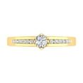 thumbnail image 3 of 1/3 Carat Diamond Solitaire Engagement Ring Band in 14K Yellow Gold (Ring Size 11), 3 of 5