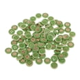 thumbnail image 4 of GUOOL 100pcs 4 Holes Wooden Buttons Decorative Buttons for Cardmaking DIY Green, 4 of 8