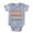 Heather Grey, variant on CafePress - DANCEX5 - Cute Infant Baby Football Bodysuit