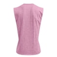 thumbnail image 5 of LODIENY Tank Tops Henley Shirts for Men Sleeveless Gym Workout Running Beach Summer Vintage Button Down V Neck Solid Muscle T-Shirts with Pockets Pink XXL, 5 of 7