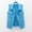 Sky Blue, variant on Frostluinai Sleeveless Denim Jacket for Women Button Down Lapel Collar Denim Vests Plus Size Solid Jean Vests Lightweight Jean Coat with Pocket