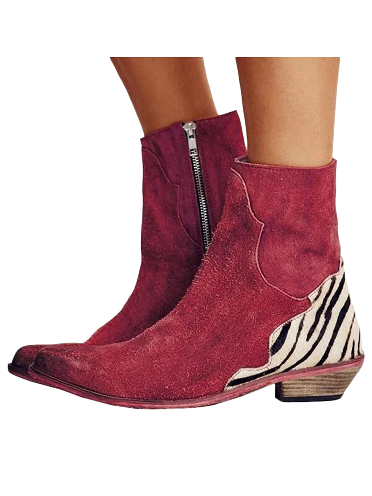 womens block heel chelsea boots