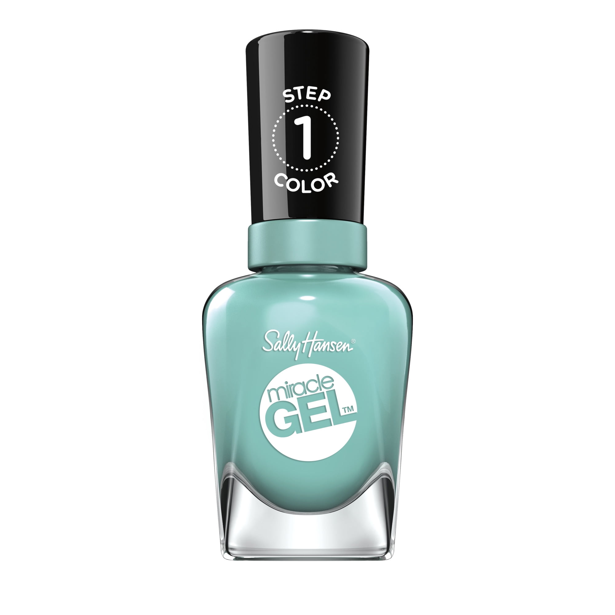 Sally Hansen Miracle Gel Nail Color, Mintage, 0.5 oz, At Home Gel Nail Polish, Gel Nail Polish, No UV Lamp Needed, Long Lasting, Chip Resistant