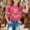 czb# Hot Pink131, variant on CUZIBR Boys Girls Carnival Shirts Cartoon Letter Graphic Print T Shirt Festive Party Short Sleeve Crewneck Tee Comfortable Casual Playwear Toddler Summer Back To School Truck dailywear,Beige,5 Years