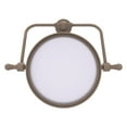 thumbnail image 5 of Retro Wave Collection Wall Mounted Swivel Make-Up Mirror 8-in Diameter with 2X Magnification in Venetian Bronze, 5 of 11