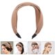 thumbnail image 3 of BRIGHTFUFU Diadema ancha decorativa para mujer, diadema de moda, diadema antideslizante, accesorios para el cabello, 2 uds., 3 of 7