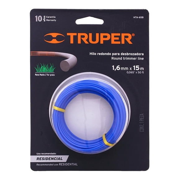 Hilo Redondo Truper para Desbrozadora