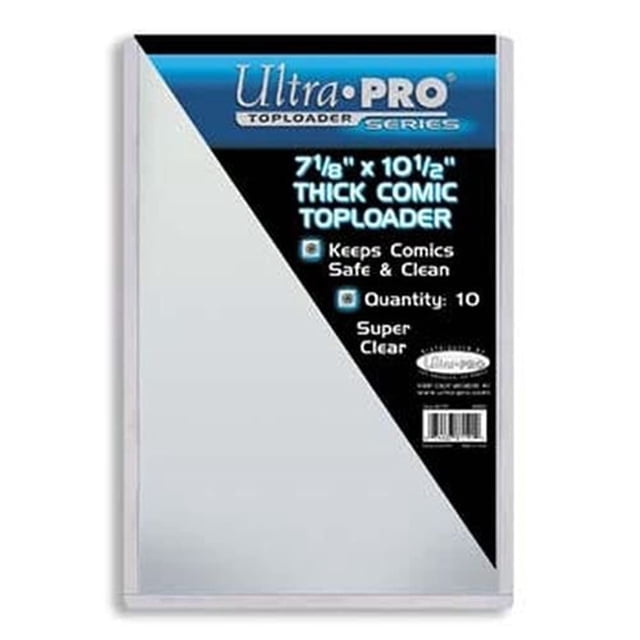 Comic Toploader Ultra Pro de 7,1 x 10,5 cm de grosor, 10 quilates