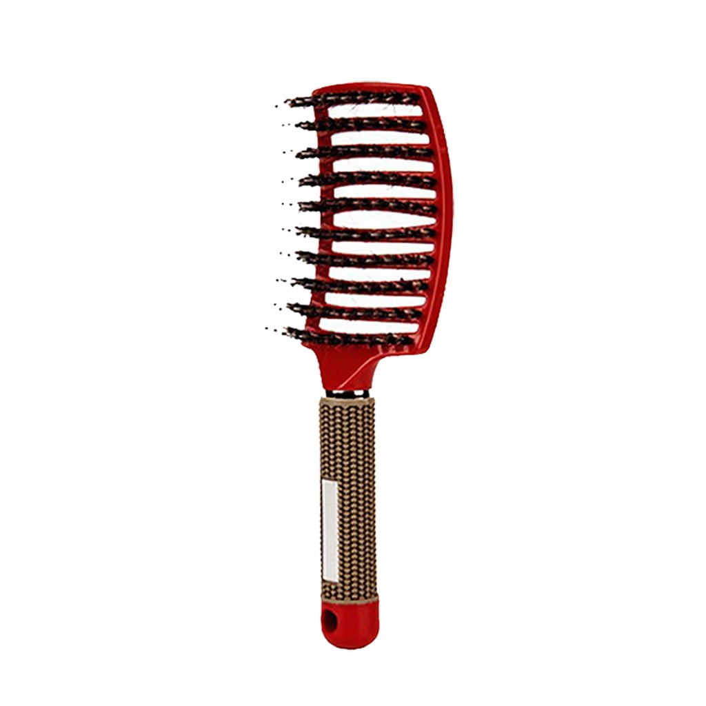 Curved Comb Bristle Hair Massage Comb Curly Hair Styling Comb