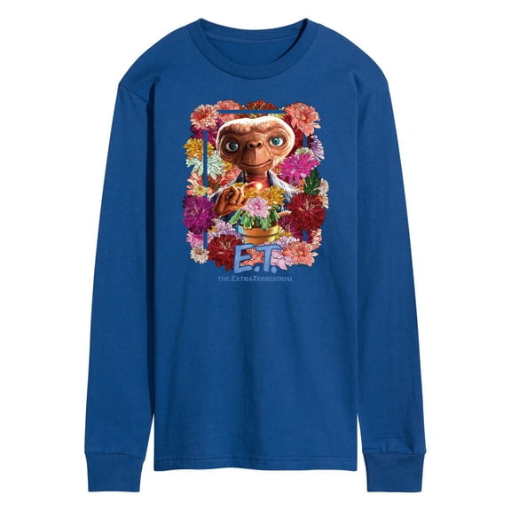E.T. The Extra Terrestrial - Give E.T. His Flowers - Men's Long Sleeve T-Shirt