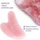thumbnail image 4 of Gua Sha Massage Tool Rose Quartz Jade GuaSha Facial Tool, Gua-Sha Stone for Neck Body SPA Acupressure Scraping, 4 of 4