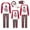 Red Women, variant on Elippeo Christmas Family Pajamas Matching Set Snowman Print Raglan Sleeve Tops and Elastic Plaid Pants Loungewear Soft Sleepwear