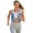 Blue, variant on Lightweight Running Hydration Vest Breathable Mesh for Jogging Gym Hiking