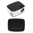 thumbnail image 4 of Portable HD 1080P Mini Projector for Outdoor Home Theater - Black White, 4 of 28