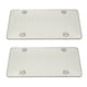 thumbnail image 1 of Tenedor plástico de la etiqueta del marco de la placa 2pcs para los coches nosotros universal estándar, 1 of 7
