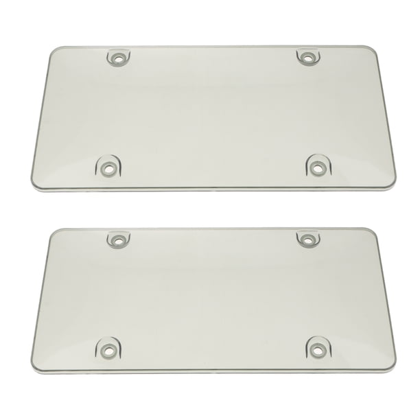 Tenedor plástico de la etiqueta del marco de la placa 2pcs para los coches nosotros universal estándar