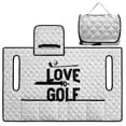 thumbnail image 5 of Pzuqiu Club Car Seat Covers Stay in Place, Compatible with Golf Cart, Golf Cart Seat Covers Fit for Yamaha EZGO, LOVE TO GOLF, 5 of 9