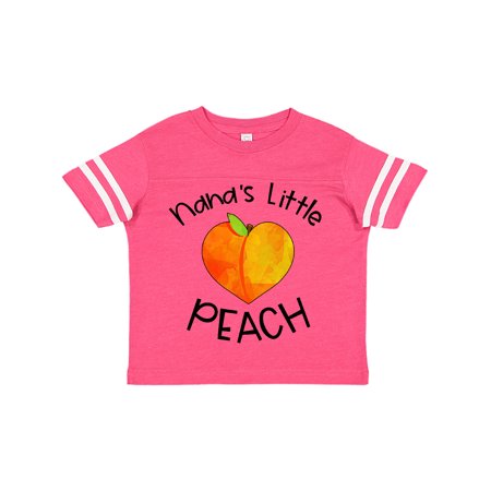 

Inktastic Nana s Little Peach Cute Peach Heart Gift Toddler Boy or Toddler Girl T-Shirt
