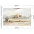 thumbnail image 5 of Art.com The Old Farm Landscape Art Print by Silvia Vassileva, White Frame Wall Art, 44" x 32", 5 of 5