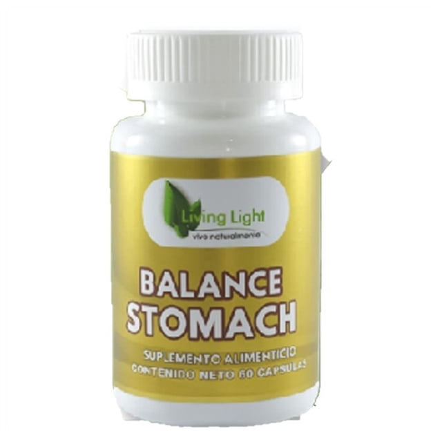 Gastritis, Colicos, Dolor Estomacal, Suplemento Living Balance Stomach Cápsulas