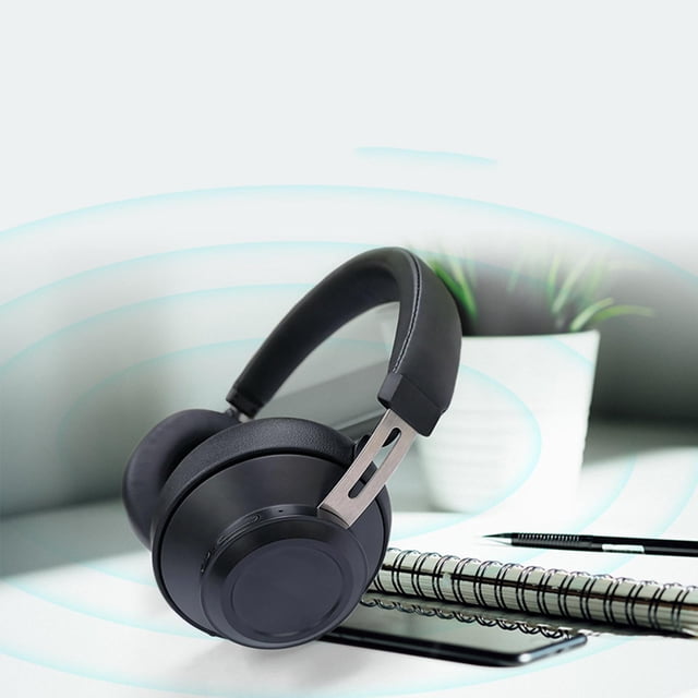 Auriculares .0 15- Tiempo de reproducción a prueba de sudor Orejeras de memoria suave Auricular liviano para computadora Gimnasio