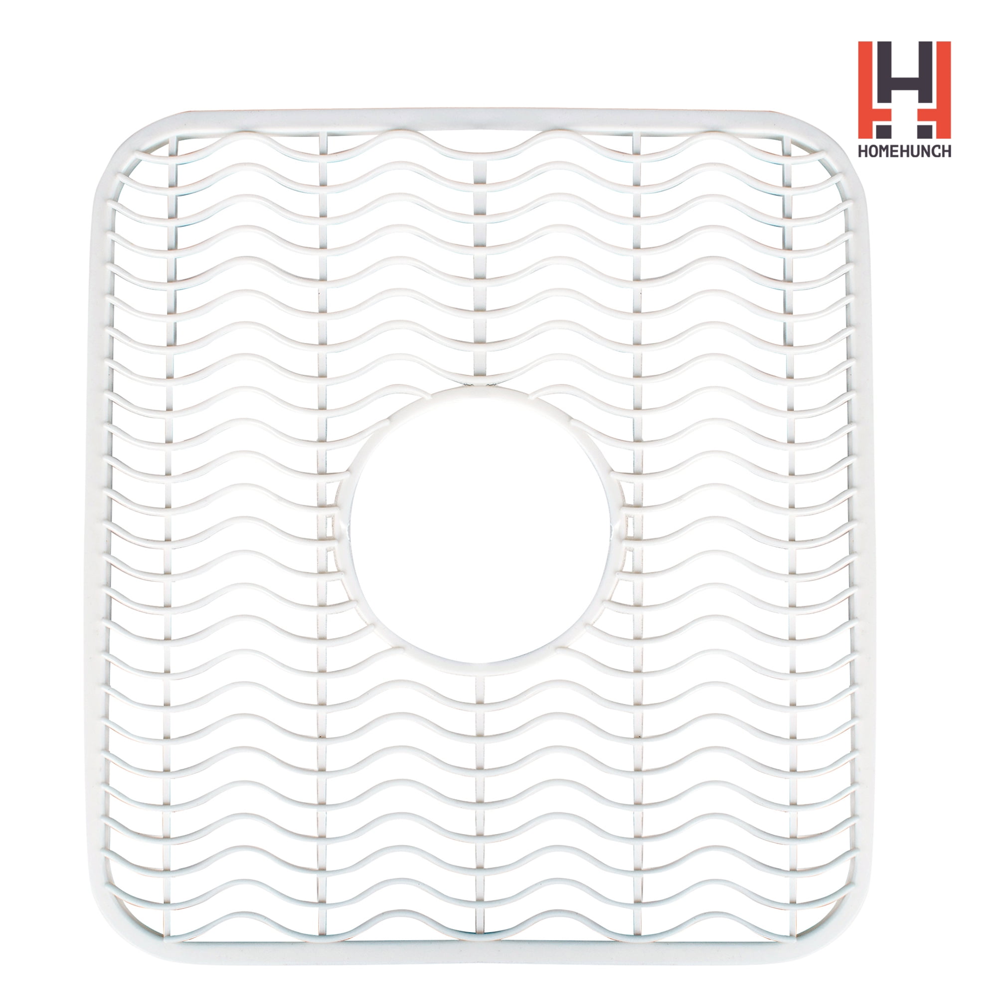 HomeHunch Kitchen Sink Mats Dish Drying Plastic Mat Protector 12in