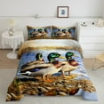 thumbnail image 2 of Manfei Mallard Duck 2pcs Bedding Comforter Set,Lake House Twin Comforter Sets,Rustic Cabin Bedding Set,Super Cozy Animal Bedroom Decorative,Reversible, 2 of 8