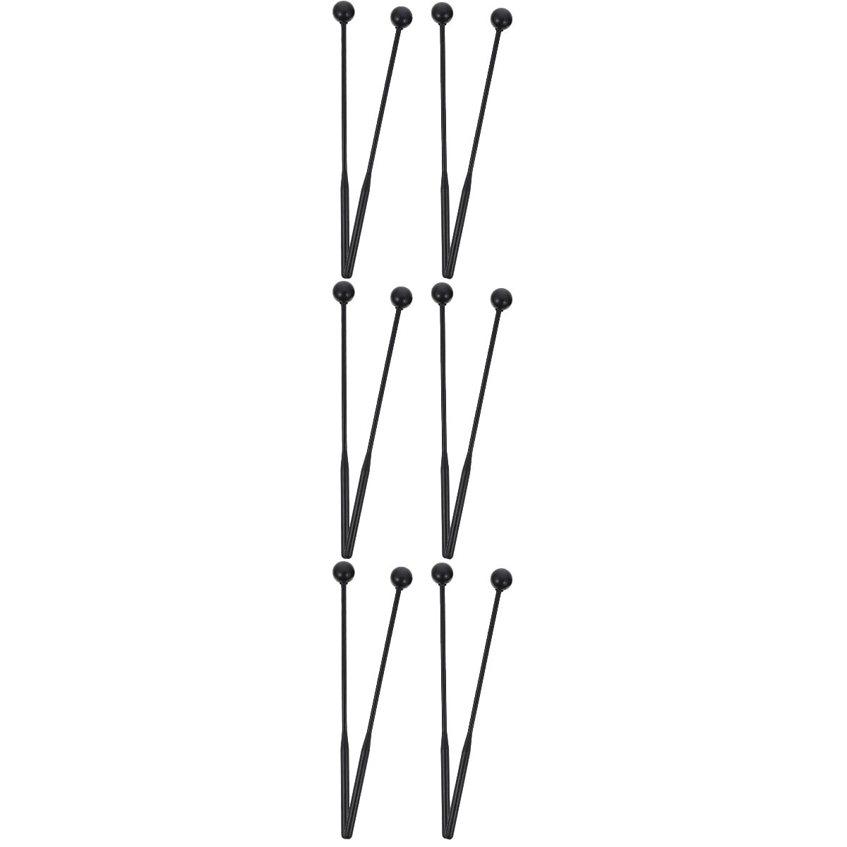 MLINS 6 Pairs Xylophone Mallets Percussion Drumsticks for Marimba Stage Performance and Music Practice
