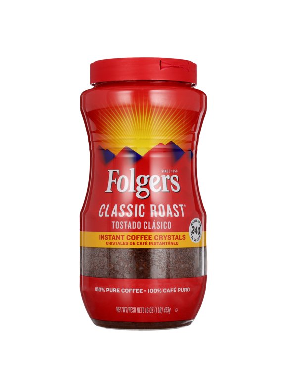 Folgers Instant Coffee in Instant Coffee