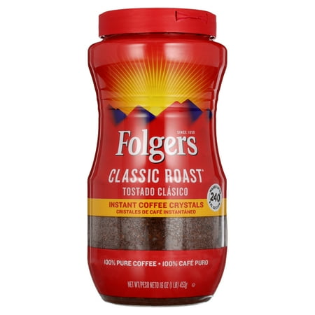 UPC 025500068954 - Folgers Classic Roast Instant Coffee UPC 025500068954 - Folgers Classic Roast Instant Coffee