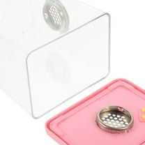 ifundom Acrylic Vertical Terrarium Tank for Reptile and Spider Habitat with Sturdy Construction and Secure Ventilation