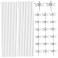 thumbnail image 5 of 20Pcs Plant Stakes,18 inch Clear Acrylic Plant Sticks Orchid Stick Sturdy Support Sticks Garden Stakes Pole for Beans Tomatoes Vegetable and Potted Plants Indoor or Outdoor, 5 of 7