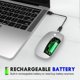 thumbnail image 3 of Bluetooth Mouse, Three Modes Rechargeable Silent Bluetooth Wireless Mouse (BT 5.0 / 3.0 + 2.4G Wirel, 3 of 5