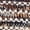 Brown Multi, variant on Women's and Women's Plus Henley Sweater with Puff Sleeves, Lightweight, Sizes XS-4X