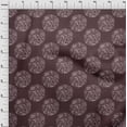 thumbnail image 4 of oneOone Cotton Jersey Maroon Fabric Asian Batik Floral Sewing Fabric By The Yard Printed Diy Clothing Sewing Supplies 58 Inch Wide, 4 of 4