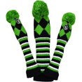 thumbnail image 6 of Knitted Golf Club Head Covers for Driver and Fairway Woods Headcovers Set (pack of 3), 6 of 8
