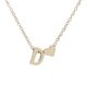 thumbnail image 1 of Collar para mujer, joyería para mujer, joyería para mujer, moda para mujer, lindo collar de gargantilla con letras y corazón, colgante de cadena para dama, collar de joyería, collar con colgante, 1 of 3