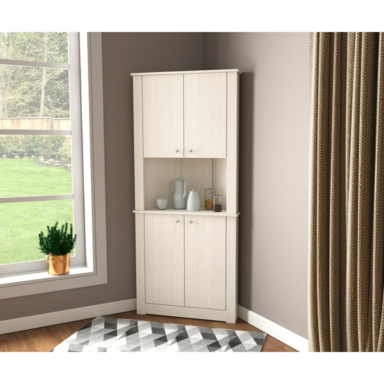 White online corner pantry