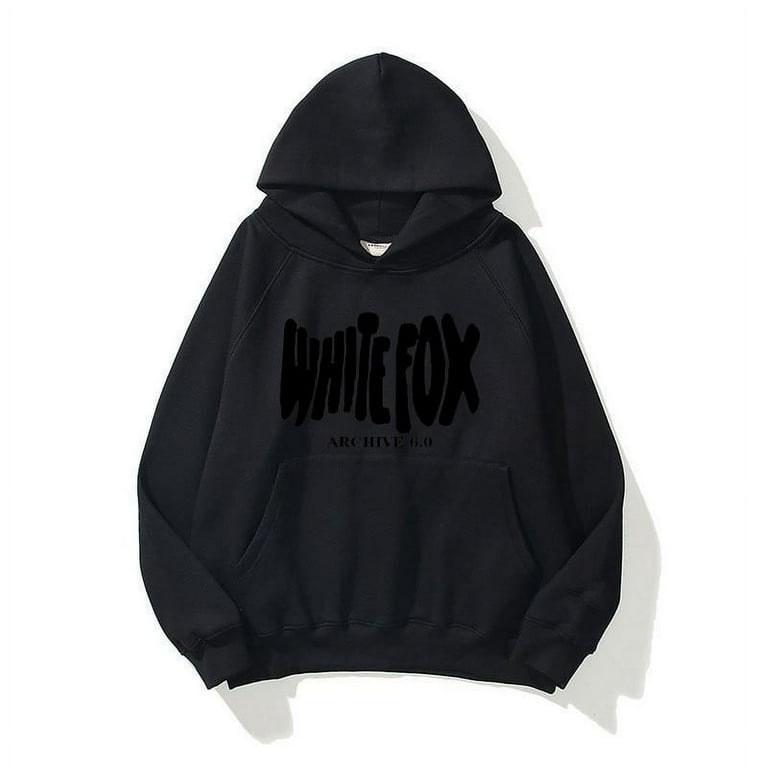 Cross-border New European and American Women‘s Hooded Sweatshirt Double-layer Hooded Sweatshirt WHITE FOX6 Season Men‘s and Women‘s Hooded Sweatshirt Cross-border New European and American Women‘s Hooded Sweatshirt Double-layer Hooded Sweatshirt WHITE FOX6 Season Men‘s and Women‘s Hooded Sweatshirt