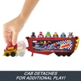 thumbnail image 3 of Toy Hauler Hot Wheels RacerVerse Marvel Hulkbuster 10 coches, 3 of 5