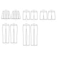 thumbnail image 4 of Butterick Misses' Skort, Shorts and Pants Sewing Pattern, 4 of 5
