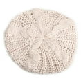 thumbnail image 6 of ruhuadgb Women's Fashion Beret Braided Baggy Wool Knitted Warm Winter Beanie Hat Ski Cap, 6 of 8